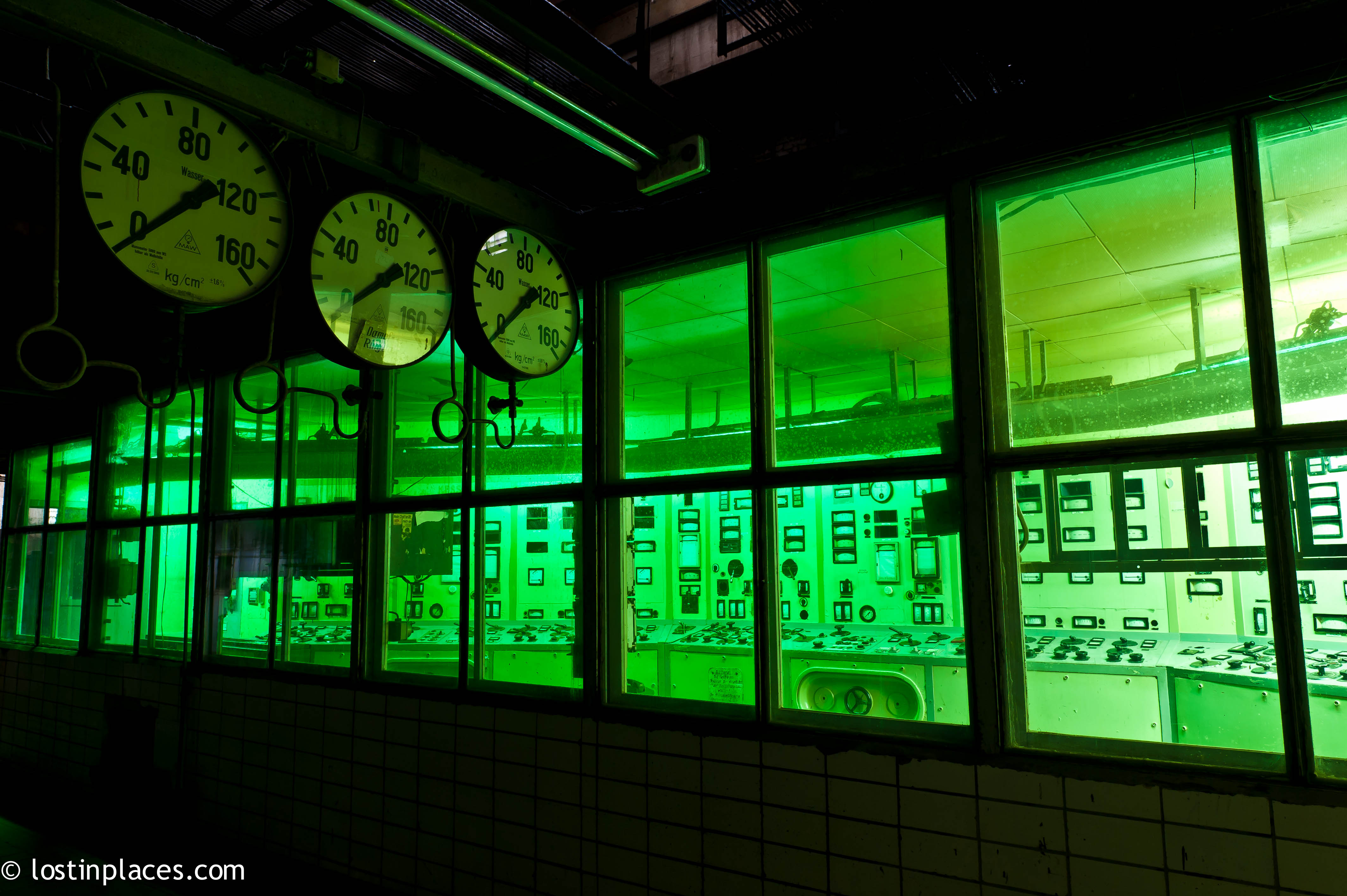 Kraftwerk Vockerode Leitstand